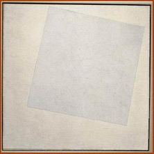 ...«знаменитый» и «легендарный» белый супрематический квадрат, но не фумистов, а Казимира Малевича (1918)...