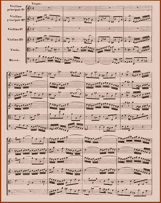 ...примером „дополнительных“ двух долей, используемых для перехода от одного проведения темы к другому, может служить Концерт для двух скрипок...
